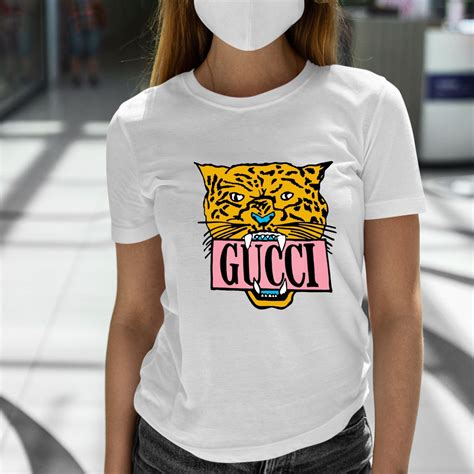 gucci tiger patch polo shirt|gucci tiger t shirt men.